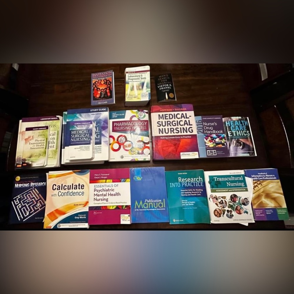 Nursing School Textbooks